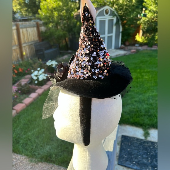 Witch Headband Hat with Sequins - Picture 8 of 11